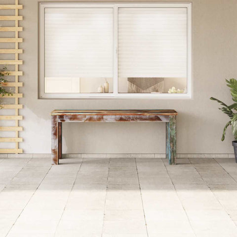 vidaXL Bench Solid Reclaimed Wood 110x35x45 cm