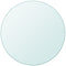 vidaXL Table Top Tempered Glass Round 700 mm