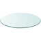 vidaXL Table Top Tempered Glass Round 700 mm