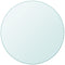 vidaXL Table Top Tempered Glass Round 800 mm