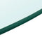 vidaXL Table Top Tempered Glass Round 800 mm