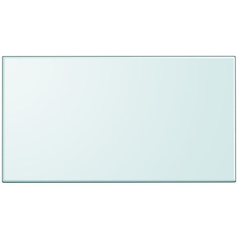 vidaXL Table Top Tempered Glass Rectangular 1200x650 mm