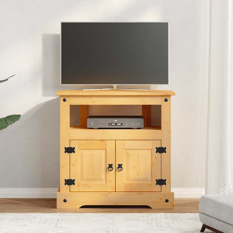 vidaXL Console Table Mexican Pine Corona Range 80x43x78 cm