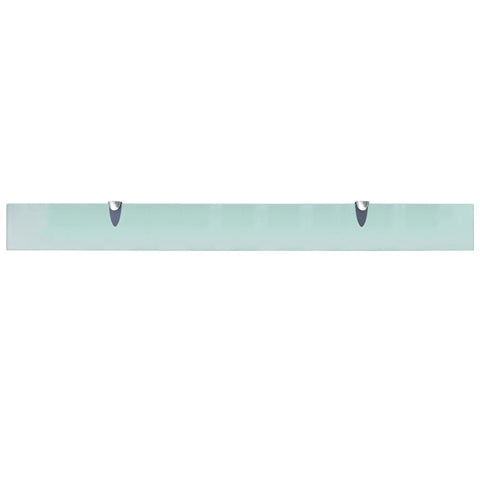 vidaXL Floating Shelf Glass 100x10 cm 8 mm