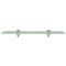 vidaXL Floating Shelf Glass 50x10 cm 8 mm