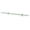 vidaXL Floating Shelf Glass 80x10 cm 8 mm