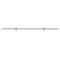vidaXL Floating Shelf Glass 100x10 cm 8 mm