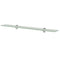 vidaXL Floating Shelf Glass 80x20 cm 8 mm