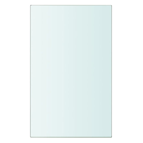 vidaXL Shelf Panel Glass Clear 20x12 cm