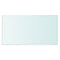 vidaXL Shelf Panel Glass Clear 30x12 cm