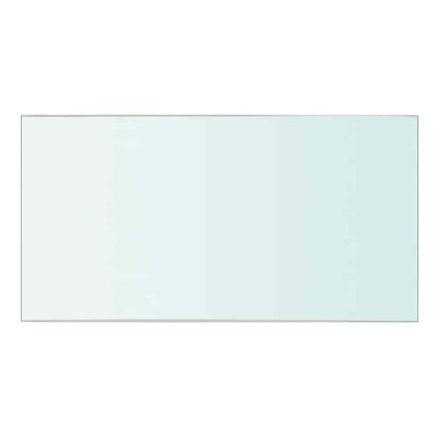 vidaXL Shelf Panel Glass Clear 30x15 cm