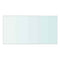 vidaXL Shelf Panel Glass Clear 30x15 cm