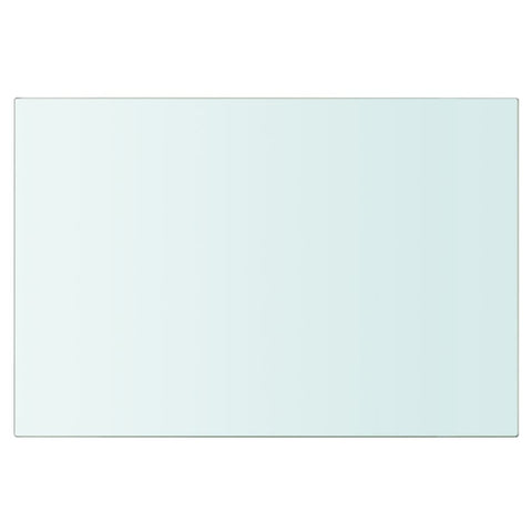 vidaXL Shelf Panel Glass Clear 30x20 cm