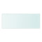 vidaXL Shelf Panel Glass Clear 40x15 cm