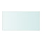 vidaXL Shelf Panel Glass Clear 40x20 cm