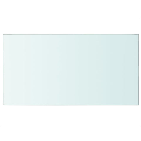 vidaXL Shelf Panel Glass Clear 40x25 cm