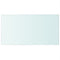 vidaXL Shelf Panel Glass Clear 40x25 cm