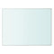 vidaXL Shelf Panel Glass Clear 40x30 cm