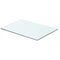 vidaXL Shelf Panel Glass Clear 50x30 cm