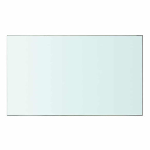 vidaXL Shelf Panel Glass Clear 50x30 cm