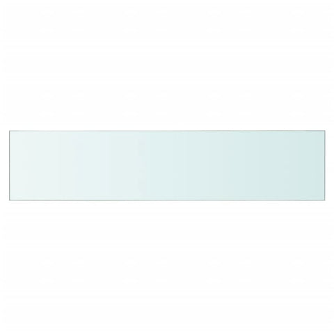 vidaXL Shelf Panel Glass Clear 60x12 cm