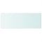 vidaXL Shelf Panel Glass Clear 60x25 cm