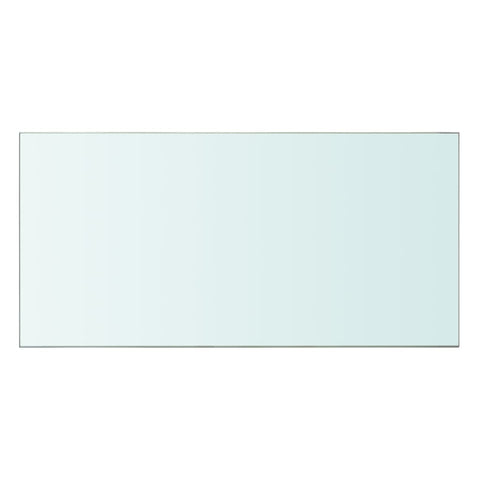 vidaXL Shelf Panel Glass Clear 60x30 cm
