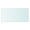 vidaXL Shelf Panel Glass Clear 60x30 cm