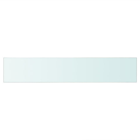 vidaXL Shelf Panel Glass Clear 70x12 cm
