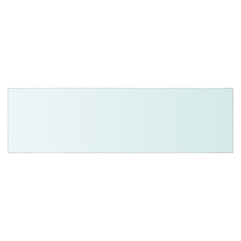 vidaXL Shelf Panel Glass Clear 70x20 cm