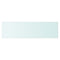 vidaXL Shelf Panel Glass Clear 70x20 cm