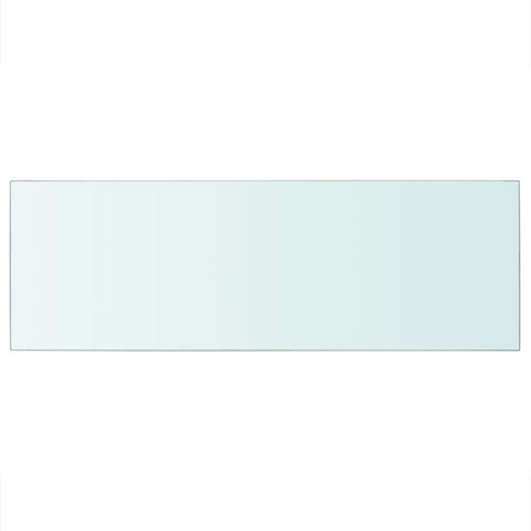 vidaXL Shelf Panel Glass Clear 70x25 cm