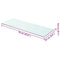 vidaXL Shelf Panel Glass Clear 70x25 cm