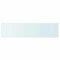 vidaXL Shelf Panel Glass Clear 80x20 cm