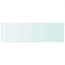 vidaXL Shelf Panel Glass Clear 80x25 cm