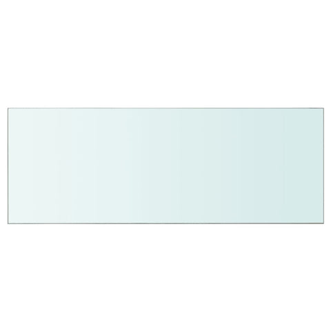 vidaXL Shelf Panel Glass Clear 80x30 cm
