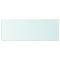vidaXL Shelf Panel Glass Clear 80x30 cm