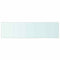 vidaXL Shelf Panel Glass Clear 90x25 cm