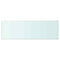 vidaXL Shelf Panel Glass Clear 90x30 cm