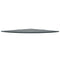 vidaXL Corner Shelf with Chrome Supports Glass Black 25x25 cm