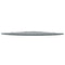 vidaXL Corner Shelf with Chrome Supports Glass Black 45x45 cm