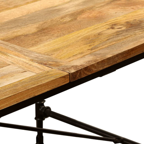 vidaXL Dining Table Solid Mango Wood 180 cm