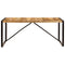 vidaXL Dining Table Solid Rough Mango Wood 180 cm