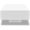 vidaXL Coffee Table High Gloss White