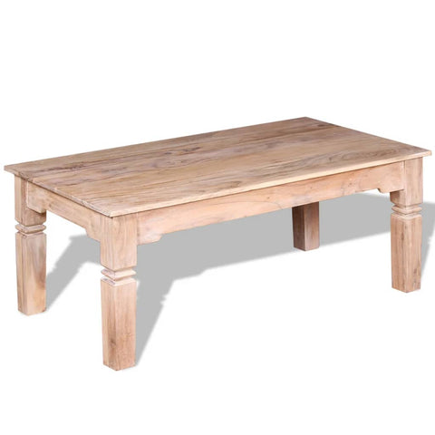 vidaXL Coffee Table Acacia Wood 110x60x45 cm