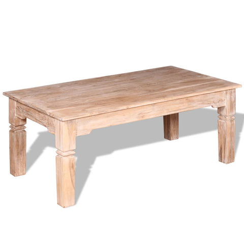 vidaXL Coffee Table Acacia Wood 110x60x45 cm