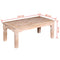 vidaXL Coffee Table Acacia Wood 110x60x45 cm