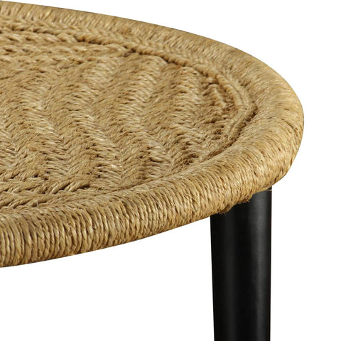 vidaXL Coffee Table Set 2 Pieces Natural Jute