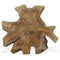 vidaXL Coffee Table Genuine Teak 80x70x38 cm