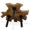vidaXL Coffee Table Genuine Teak 80x70x38 cm